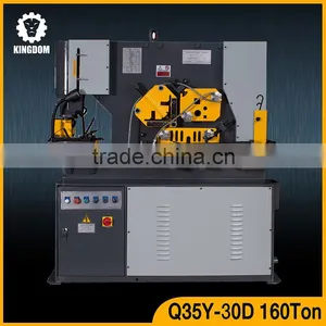 Hot Sale Kingdom Hydraulic Iron Workers,punching and Shearing Machine thumbnail-1