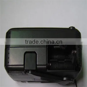 2014 Popular LED Lights ABS Plastic USB Solar Dynamo Radio Disaster Prevention thumbnail-3