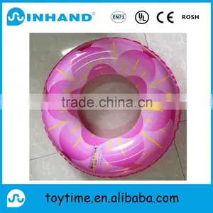 Pvc Inflatable Swimming Ring, CMYK Printing Plastic Water Tube Float Adult Ring thumbnail-4