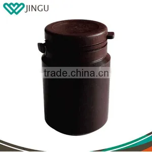 PE Pill Bottle Capsule Bottle Chewing Gum Bottle With Tear off Cap thumbnail-1
