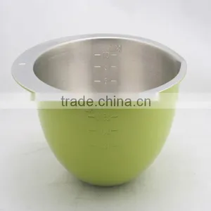 2.5L Stainless Steel Salad Bowl thumbnail-1
