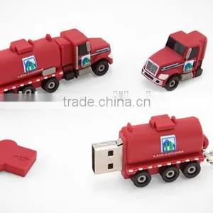 Promotional Car Usb 2gb/4gb, Gift Custom PVC Truck Shape Usb Flash Drives, Life Time Guaranteed Flash Drive Usb Truck thumbnail-1