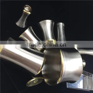 Custom Made CNC Metal Parts Double Color Plating Chrome & Gold Plated Electroplating Factory thumbnail-1