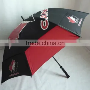 30" Golf Umbrella, Double Layer, Windproof thumbnail-1
