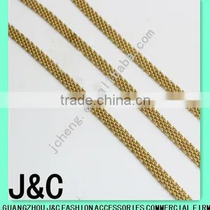 Raw /plated Oval Brass Chain thumbnail-1
