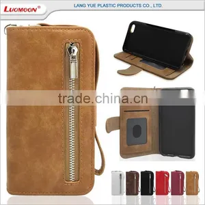 With Card Slots Leather Flip Cover Case for Xiaomi Redmi Mi5 Note 3 Mi4 4 5 6 7 8 9 thumbnail-1