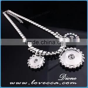 Women Simple Designs Wholesale Antique Snap Necklace for Sale thumbnail-4