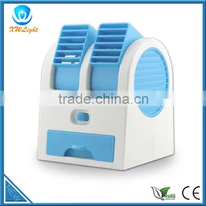 NEWEST 2 Outlet Portable Mini USB Fan DC 5V thumbnail-2