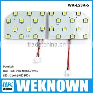 5050SMD 12LED 6W BA9S Car Led Light &led Car Dome Light & Automotive Dome Light thumbnail-1