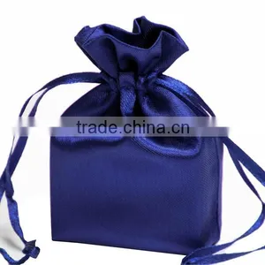 Lavender Underwear Bag Satin With String Closer thumbnail-2