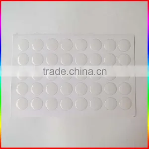 Clear Round Epoxy Sticker thumbnail-1