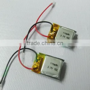 Remote Control Aircraft MP3/MP4 Lithium Battery 3.7V 15C 110mAh Power Battery Model Accessories thumbnail-1