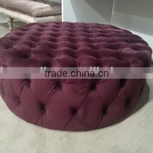 Modern Customized Round Ottoman Bed for Sale OT4064 thumbnail-1