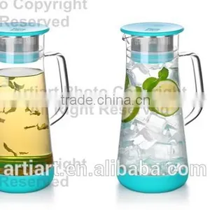 2015 New Product Original Design Fancy Glass Teapot thumbnail-2