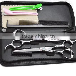HIGH QUALITY 9CR Stainless Steel Hair Scissors For Sell Scissors Set With Hair Shears thumbnail-2