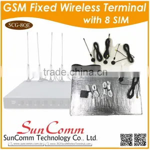 SCG-8Qe GSM Fixed Wireless Terminal/Gateway With 8 Port, 2 Antenna Combiner thumbnail-4