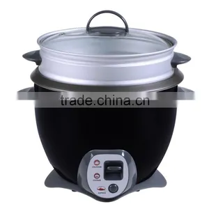Electric Black Stir Fry Cooker 1.8L Rice Cooker thumbnail-1