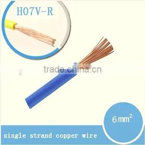 1x6mm Electric Wire Flexible H07V-R 300/500V thumbnail-1