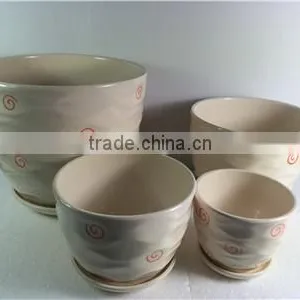 Good Quality Hot Sale Cheap Ceramic Flower Pot for Garden thumbnail-4