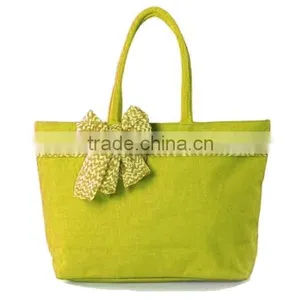 Canvas Rope Handle Beach Bag thumbnail-2