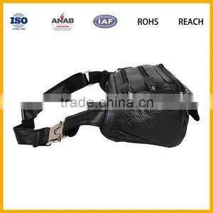 Fashionable PU High Quality Multilayer Men Abd Women Waist Bag thumbnail-5