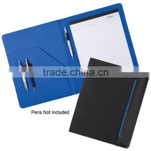 A4 Fashion pu Fine Leather Padfolio thumbnail-1