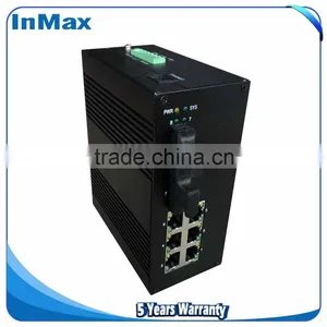 Intelligent Transportation 2x100M FX to 6x10/100MBase TX PoE Network Switch 30W P608A thumbnail-1