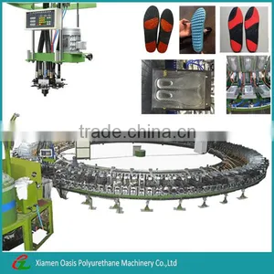 Low Pressure Polyurethane Foam Injection Shoe Soles Making Machine thumbnail-1