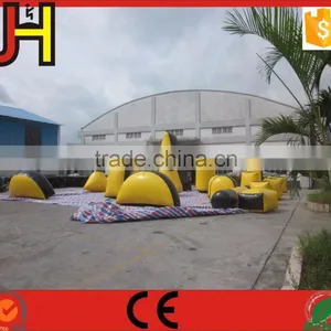 0.6mmPVC 23pcs Inflatable Paintball Bunkers For Archery Games thumbnail-2