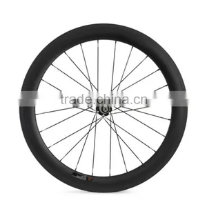 Bicycle Wheel Rims, Tubular 60mm Depth 700c Road Bicycle Full Carbon Rims thumbnail-2