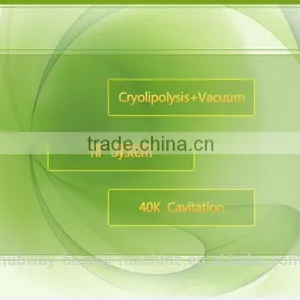 Beautiful Designed Weight Loss Machine / RF--Pro Cryolipo / Slimming Machine Vaccum thumbnail-6