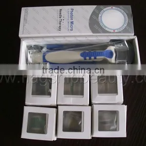 LED Derm Roller Phone Roller With 4 Bio Lights Galvanic Derma Roller thumbnail-6