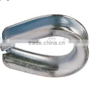 China Manufacture Wire Rope K-3 Thimble thumbnail-6