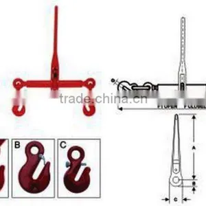 European Type Ratchet Type Load Binders With Hooks (rigging Hardware) thumbnail-1