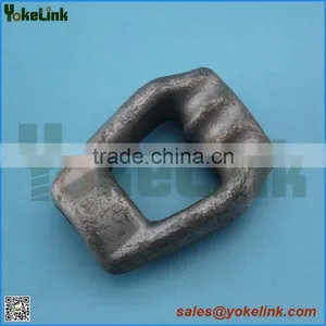 Hot Dip Galvanized HDG 5/8'' Triple Eye Nut in China thumbnail-1