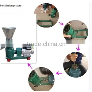 High Quality Poultry Feed Flat Die Pellet Mill Machine for Sale thumbnail-1