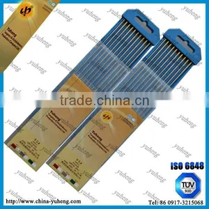 10 TIG Welding Tungsten Electrodes 1.5 % Lanthanated, 3/32"x7" thumbnail-1