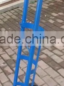 Oxygen Cylinder Trolley HT1006 for Single Gas Bottle thumbnail-2