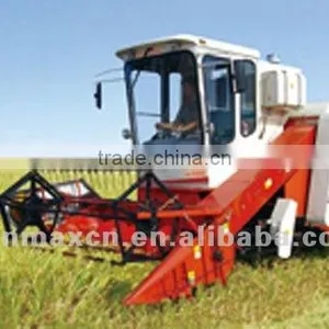 Small Rice Combine Harvester thumbnail-1