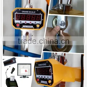 Steel Shell Type Smart Electronic Crane Scale With 360 Rotating Hook thumbnail-5