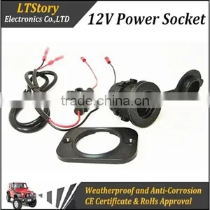 Car Motorcycle Power Socket Plug Outlet thumbnail-1