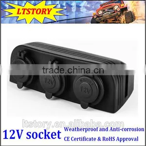 Cigarette Lighter Socket Splitter 12V Dual Car USB Charger Power Adapter Outlet thumbnail-4