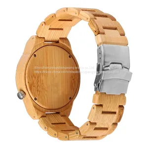 Hot Sale Fashion Wooden Watch, Bamboo Watch for Sale thumbnail-2