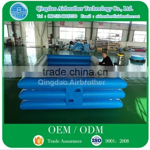 Plastic Inflatable Rectangular Water Swimming Pool for Kids thumbnail-1