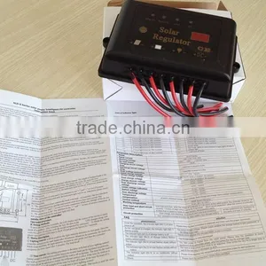 Lighting & Time Control 15A 12V Solar Power Controller thumbnail-1