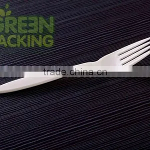 Disposable Dinner Custom Printed Disposable Cutlery Spoons Forks and Knifes HLF01 thumbnail-1