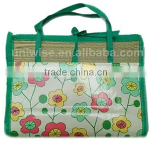 Straw Beach Mat, Foldable Sandless Beach Mat/Camping Mat/Picnic Mat, Folding Plastic/Straw Beach Mat thumbnail-5