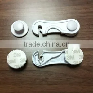Cupboard Latch Baby Cabinet Safe Lock Glass Cabinet Lock thumbnail-3