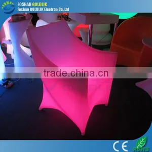 Plastic Modern Outdoor Led Furniture for Party / Event Decoration GKS-071GR thumbnail-1