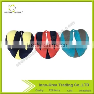 Neck Pillow Travel Pillow for Sleeping on Airplane, Car, Train and Bus thumbnail-1